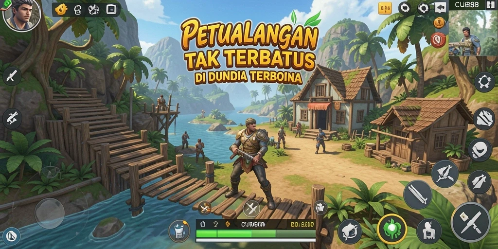 Gameplay cu888 yang menawan di dunia terbuka.