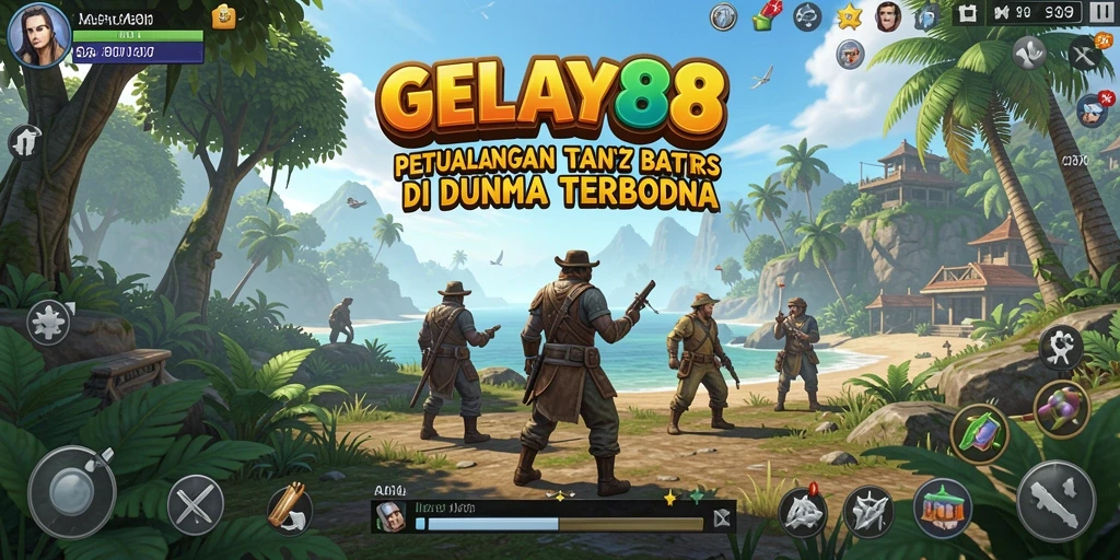 Tampilan gameplay terbuka yang menakjubkan dari GELAY88.