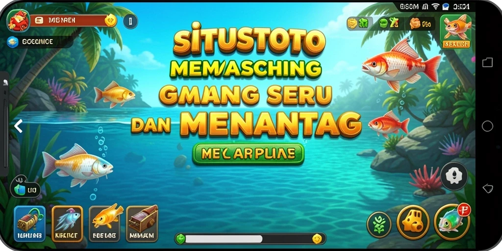 Gameplay memancing yang seru dengan grafis menakjubkan di SITUSTOTO.
