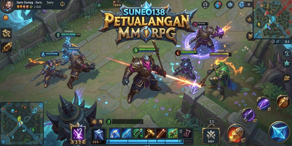Gameplay SUNEO138 yang seru dan menantang dalam dunia MMORPG.