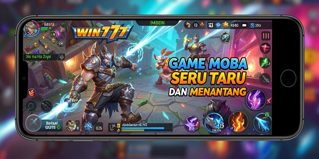 Gameplay MOBA yang menegangkan dan seru di WIN777.